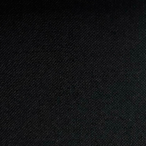 Elise Heavyweight Textured Faux Linen Custom Cafe Curtains Elise Black-25