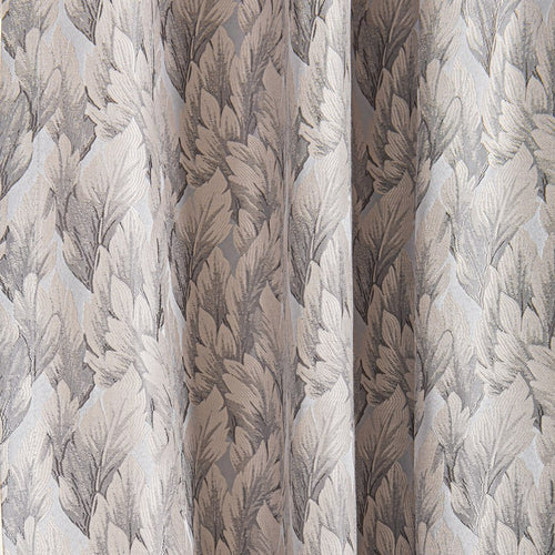 Fern Jacquard Patterns Pleat Cotton Blend Custom Curtains Fern