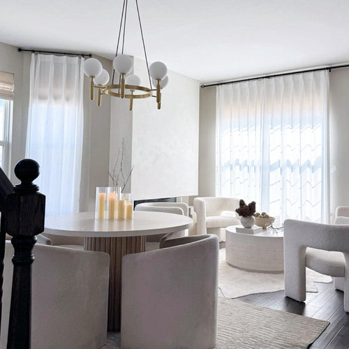 Flow White Privacy Semi Sheer Pleat Custom Curtains Flow