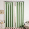 Cocove Tree Texture Heavyweight Pleat Custom Curtains Cocove Light Green-9