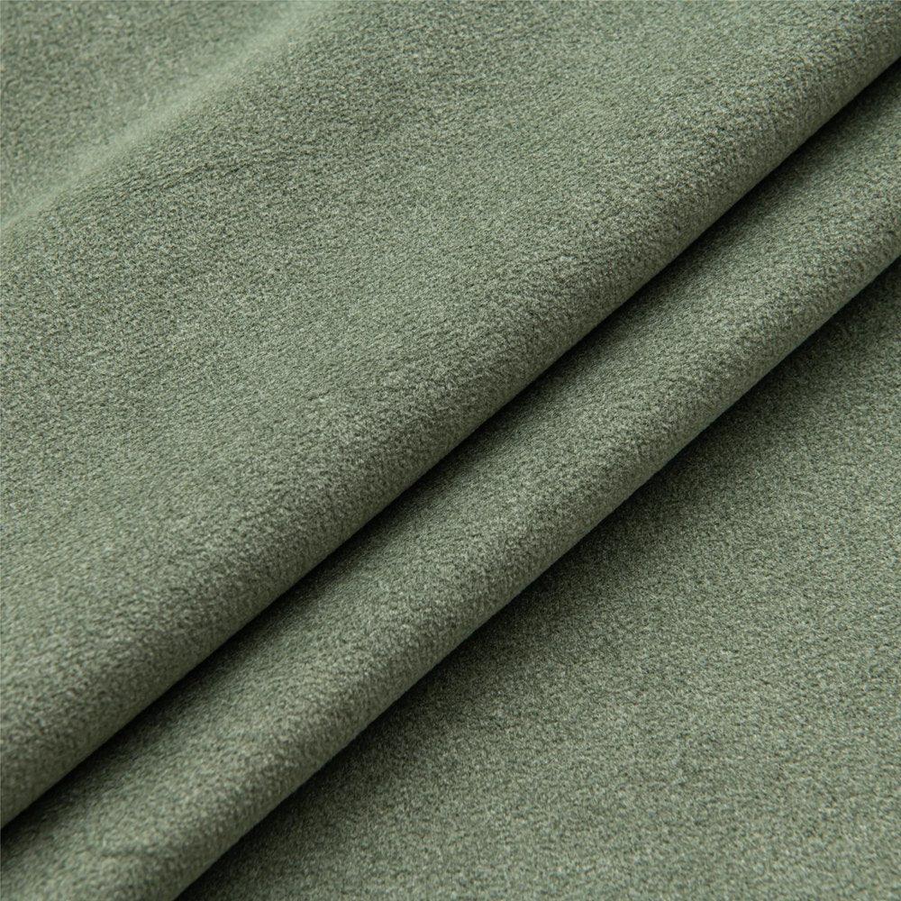 Velva Italian Cotton Velvet Room Darkening Grommet Soft Top Curtains Velva