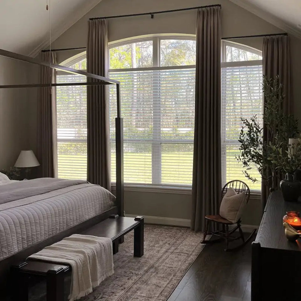 Lorna Oeko-Tex Linen Drapery Pinch Pleat Custom Curtains Lorna