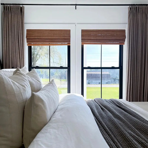Lorna Oeko-Tex Linen Drapery Pinch Pleat Custom Curtains Lorna