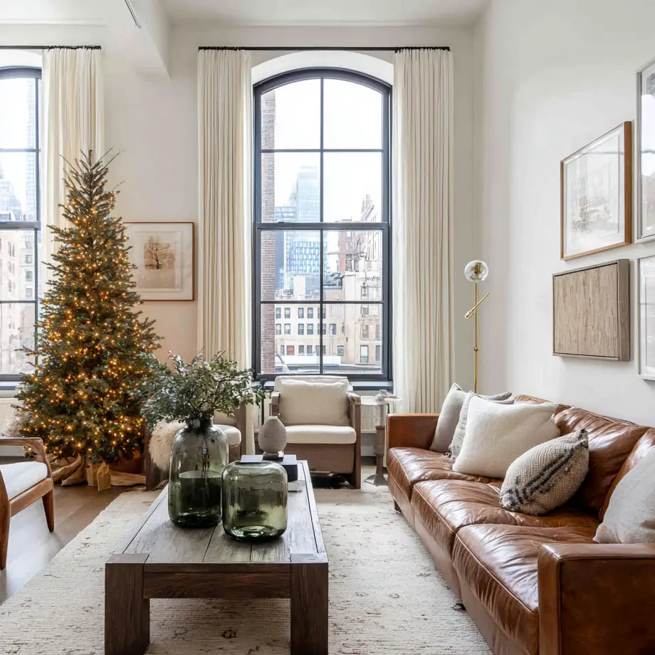 Lorna Oeko-Tex Linen Drapery Pinch Pleat Custom Curtains