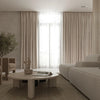 Lylac Cashmere Chenille Custom Curtains Pleated Lylac