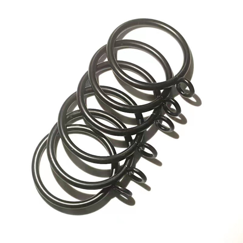1.5-Inch Inner Diameter Curtain Rings with Eyelets(Pack of 30) ixacurtains