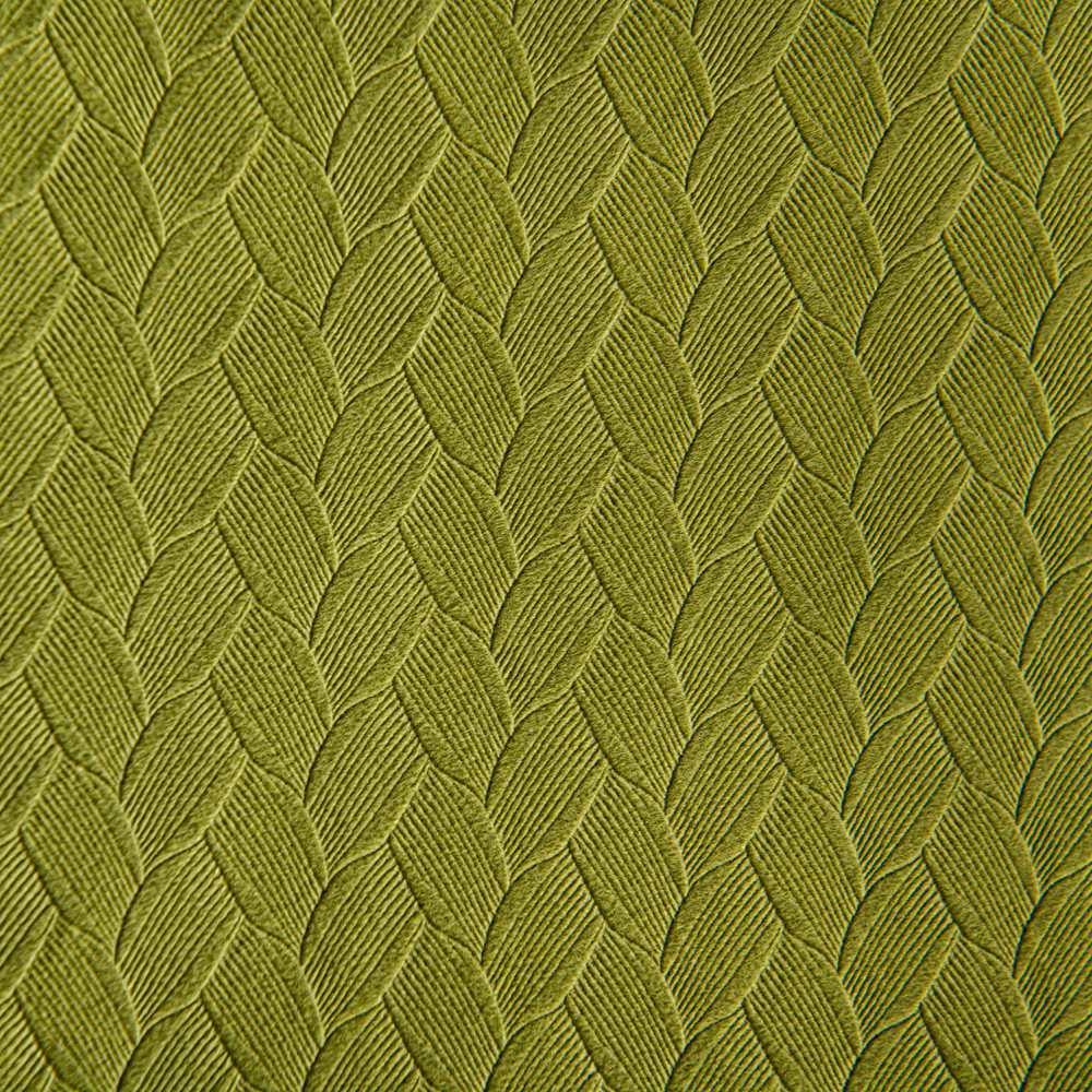 Draco Dragon Scale Velvet Room Darkening Grommet Soft Top Curtains Draco Olive-Green-35