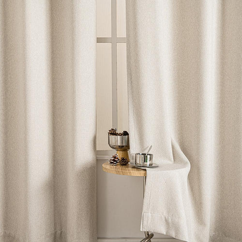 Lylac Cashmere Chenille Grommet Soft Top Custom Curtains Lylac