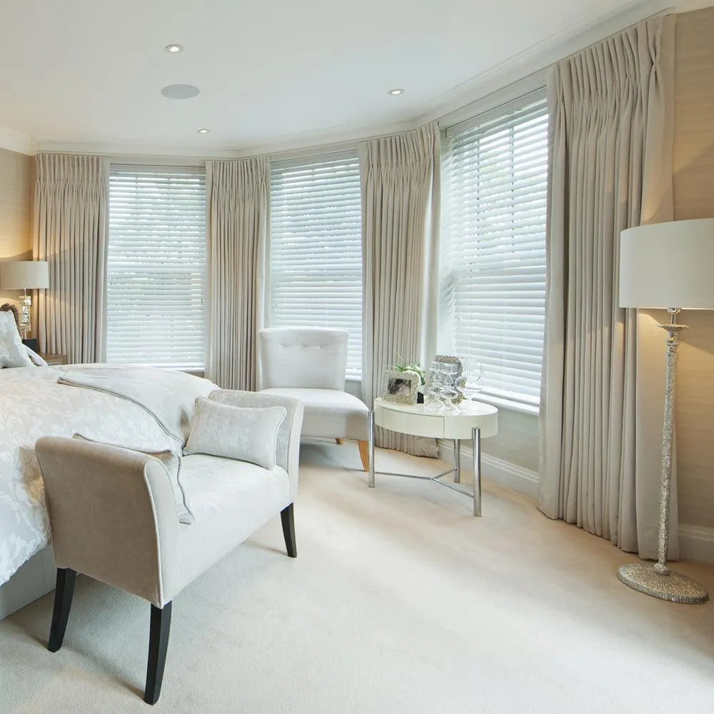 Cocove Tree Texture Heavyweight Pleat Custom Curtains Cocove