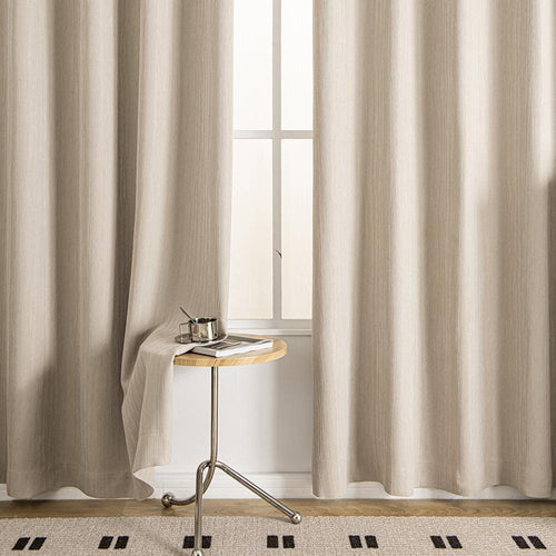Mivle Stripe Charm Chenille Modern Grommet Custom Curtains Mivle