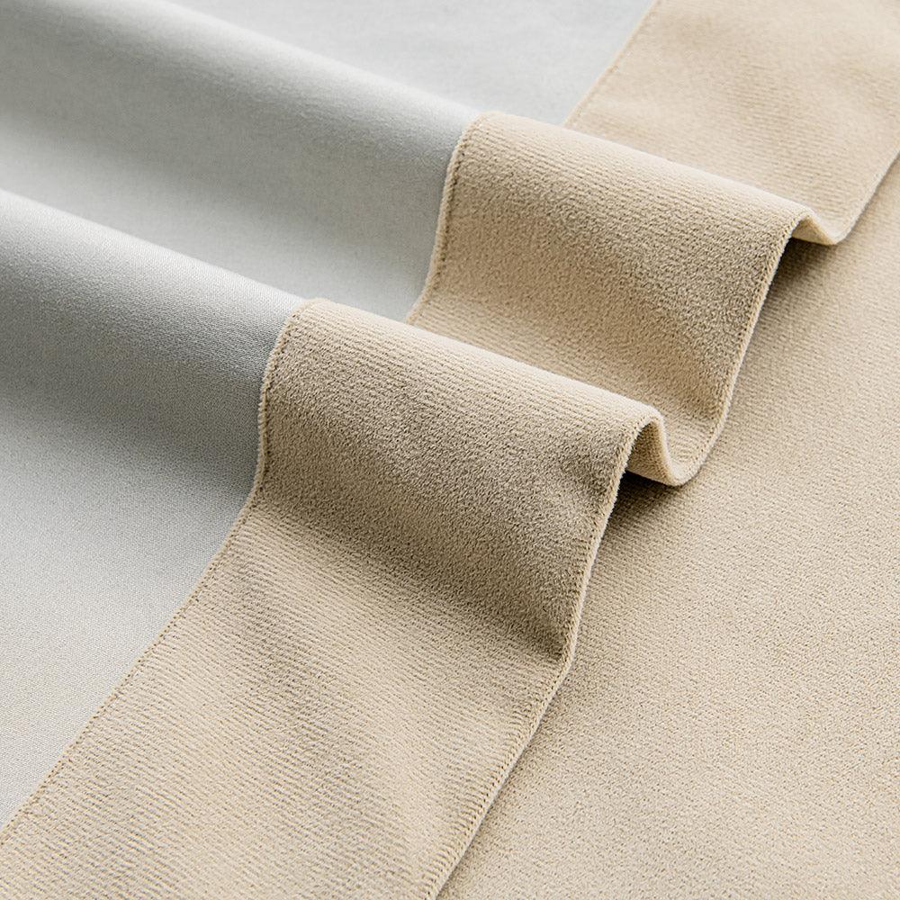 Nanov 100% Blackout Velvet Grommet Soft Top Custom Curtains Nanov