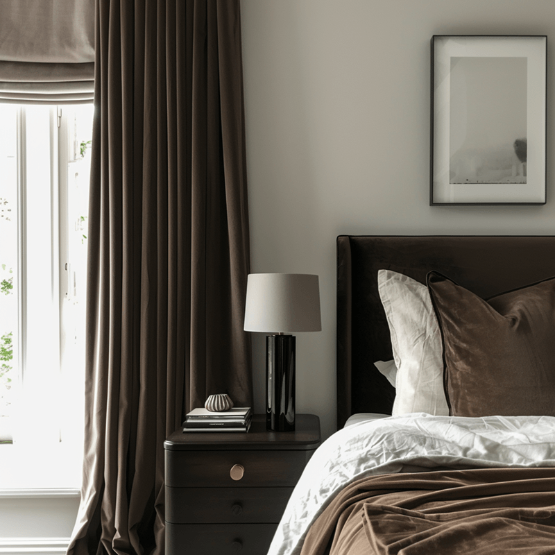 Nanov 100% Blackout Velvet Grommet Soft Top Custom Curtains Nanov