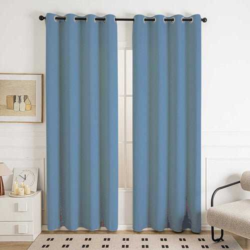 Lylac Cashmere Chenille Custom Curtains Pleated