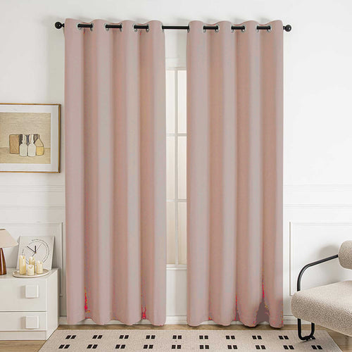 Lylac Cashmere Chenille Custom Curtains Pleated