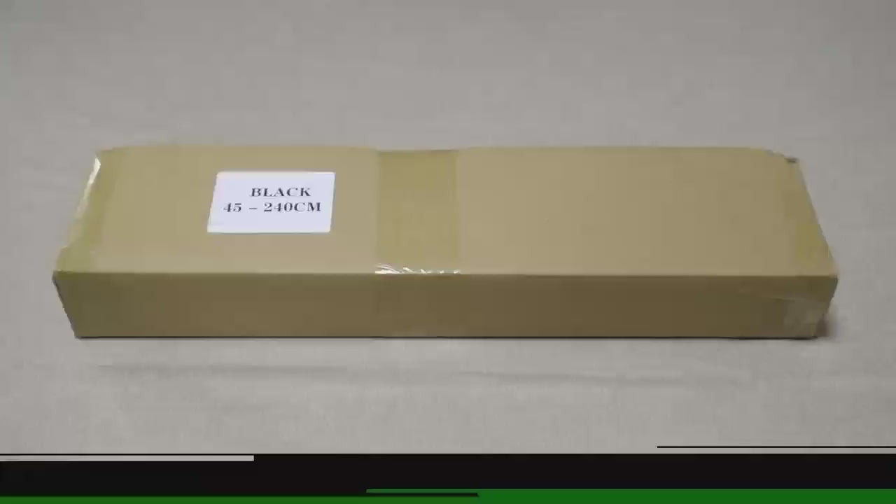 Load video: Golden Adjustable Window Curtain Rod ixacurtains