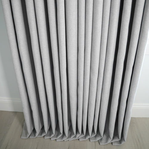 Tuscany Woven Faux Linen Pinch Pleat Custom Curtains Tuscany