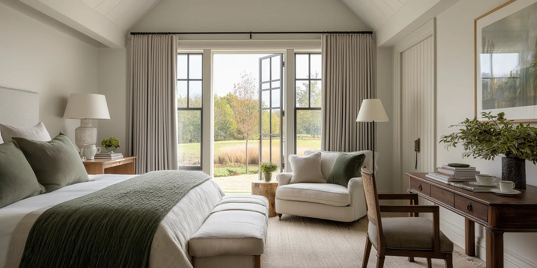 IXA custom Linen curtains for bedroom