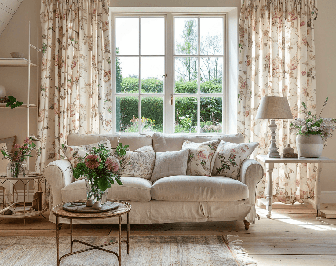 Elevate Your Space with Our New Arrival: Flora & Leaf Drapes - ixacurtains