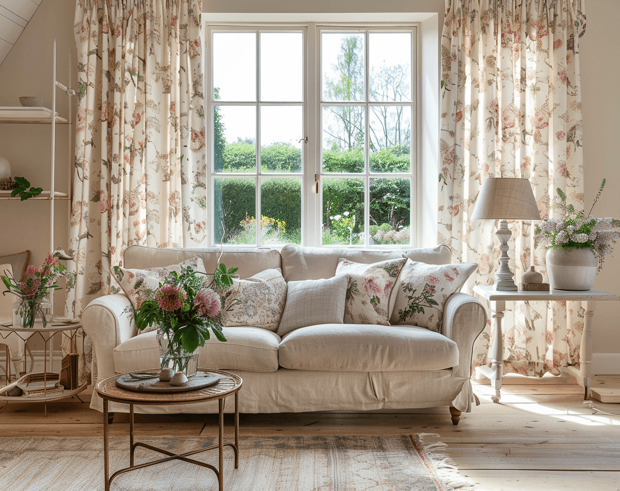 Elevate Your Space with Our New Arrival: Flora & Leaf Drapes - ixacurtains