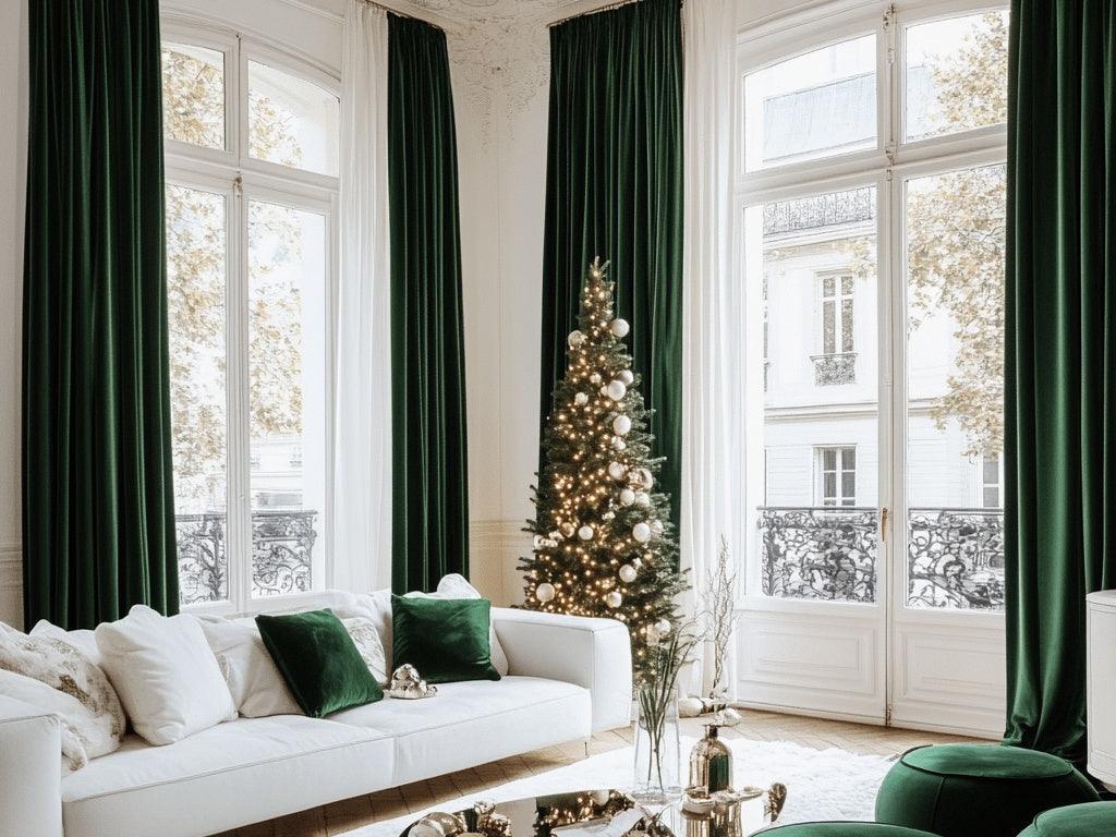 Christmas Custom Curtains Tips: Dress Your Home for the Holidays