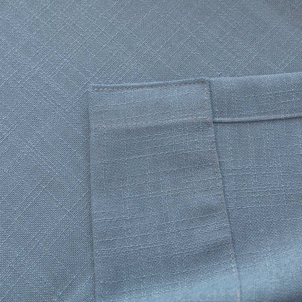 Bryn Slub Textured Faux Linen Custom Curtains