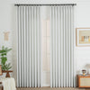 Lorna French Linen Custom Pleated Curtains Panel
