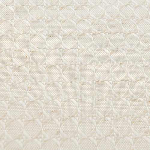 Flora-Lin Luxury Rhombus Texture Linen Grommet Soft Top Custom Curtains Flora-Lin