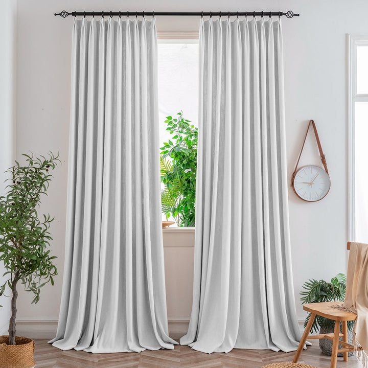 Aura Heavyweight Fantasy Cotton Custom Curtains For Living Room And Bedroom