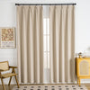 Shangri Cozy Heavy Weight Chenille Pleat Custom Curtains Shangri