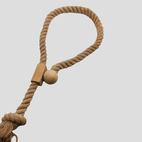 Magnetic Clasp Adjusts Curtain Tie-backs ixacurtains Light coffee