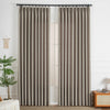 Gray-23 Thalia Textured Bathroom Linen Custom Curtains