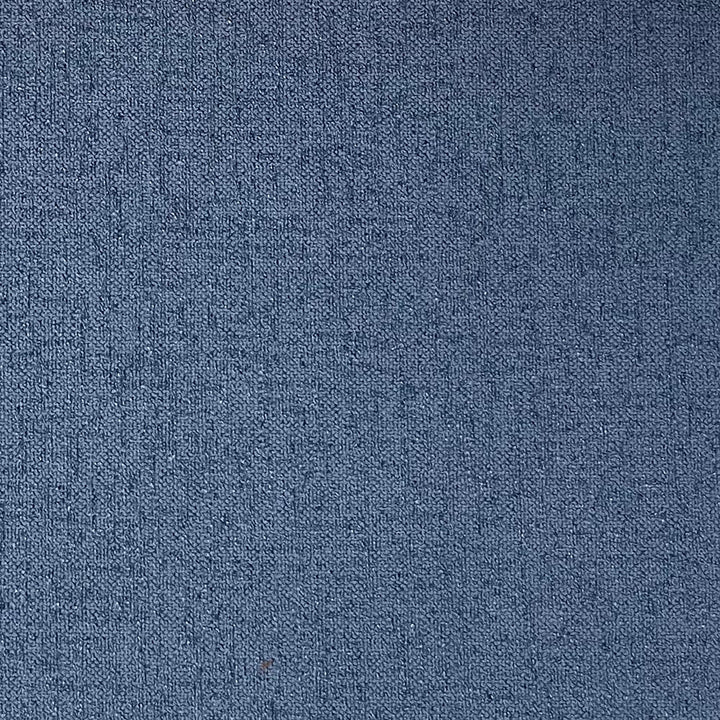 Blue-23 Megan Faux Linen Texture Custom Curtains