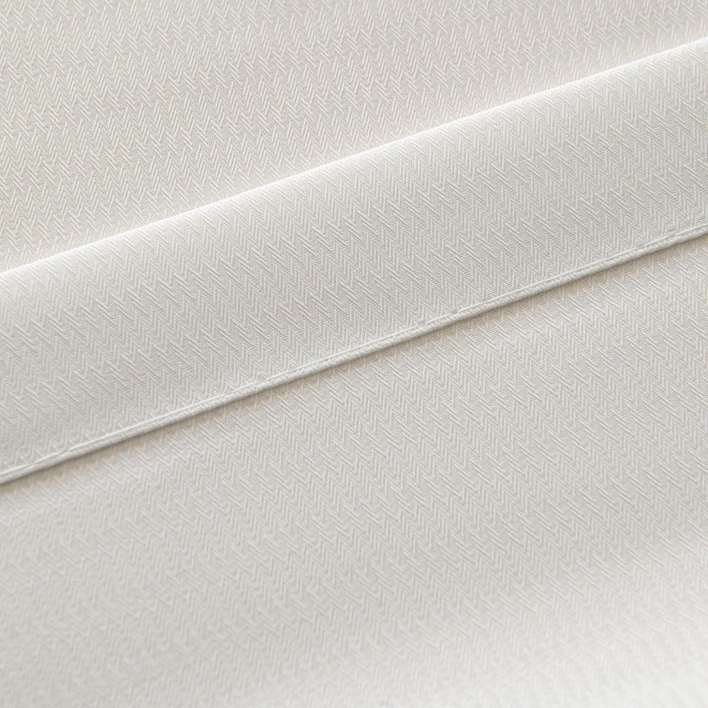 White Flow White Semi Sheer Outdoor Custom Curtains