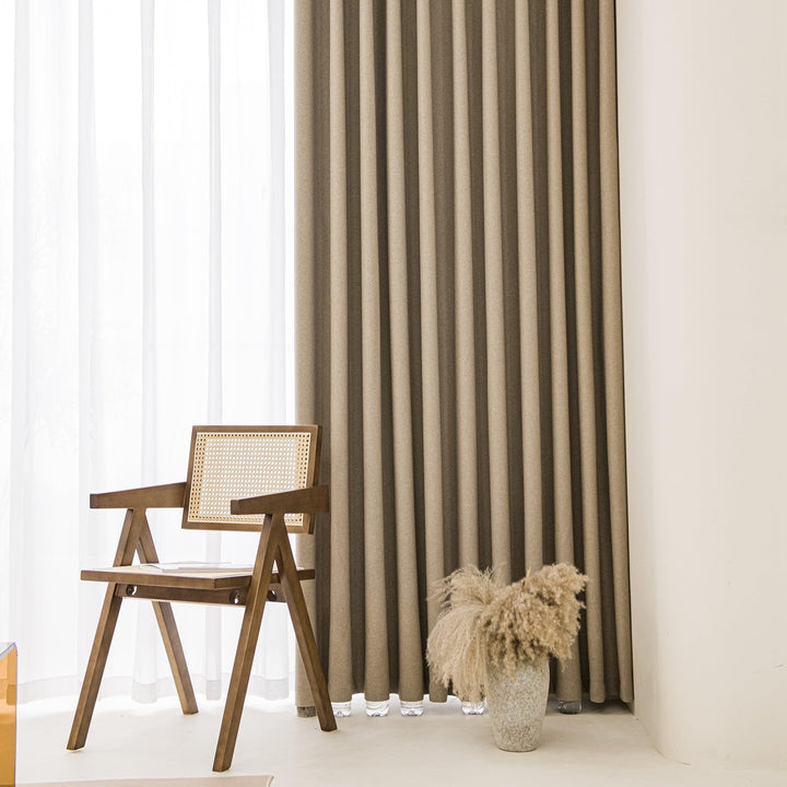 Lylac Cashmere Chenille Curtains - ixacurtains