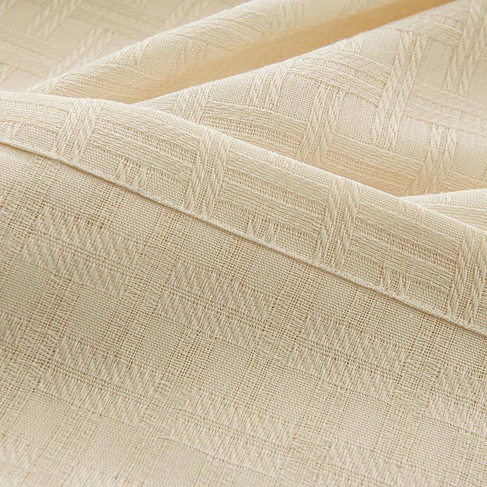 Loomy Soft Cream Dream Grommet Soft Top Custom Curtains Loomy