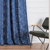 Harper Geometric Jacquard Cotton Blend Custom Drapes