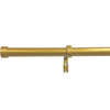 Golden Adjustable Window Curtain Rod ixacurtains