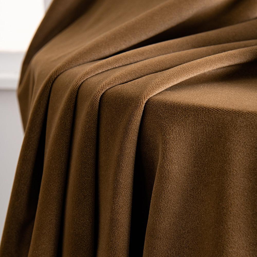 Aushme Luxurious Velvet Room Darkening Custom Drapes