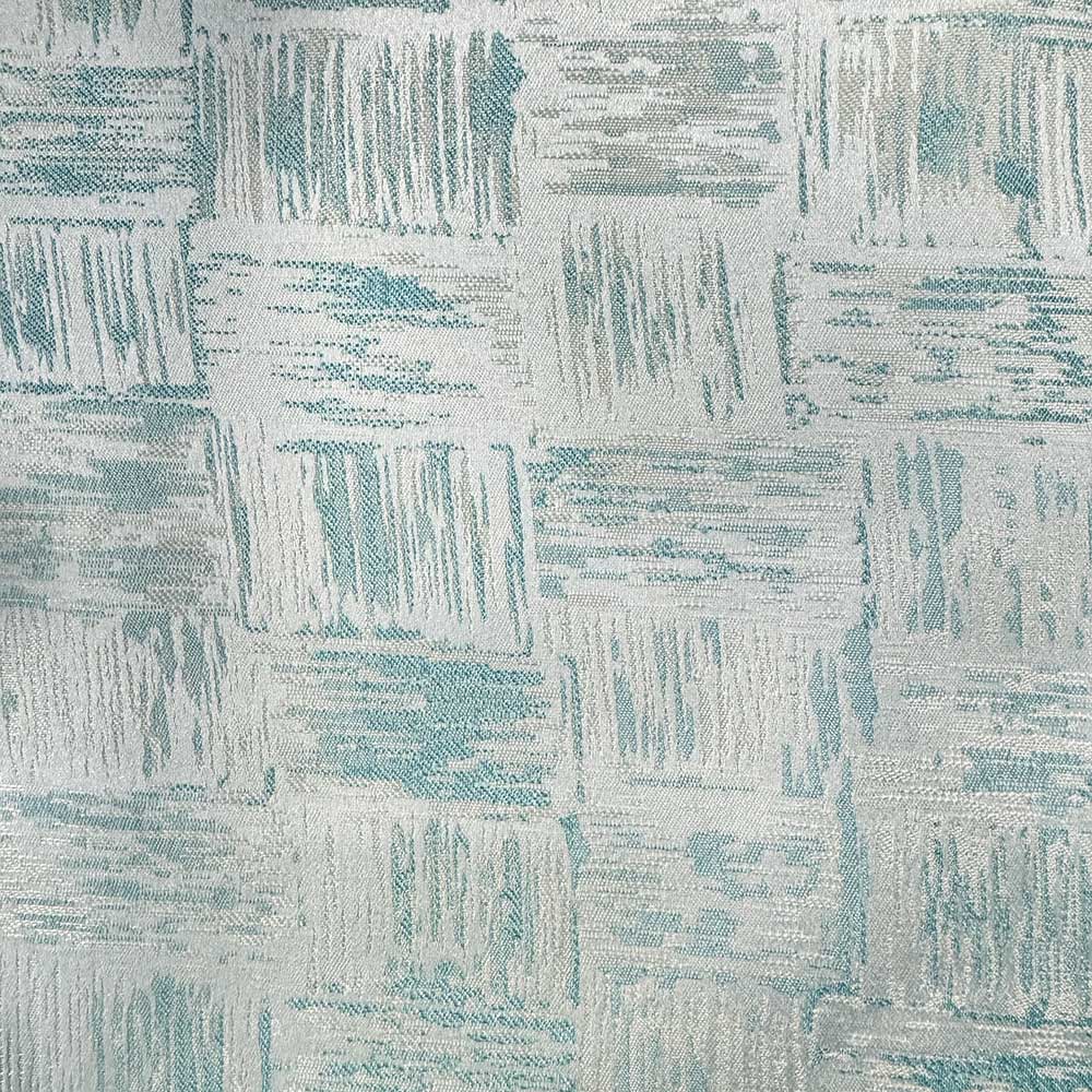 Daisy Jacquard Patterns Pleat Custom Curtains Dasiy White Blue