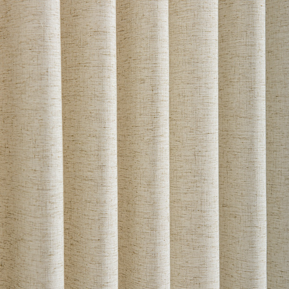 Thalia Textured Linen Custom Curtains