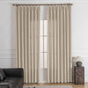 Sova Soft Cotton Blend Custom Pleated Drapes