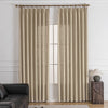 Sova Soft Cotton Blend Custom Pleated Drapes