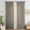 Burlywood Birch 850-5 Lorna French Linen Custom Pleated Curtains Panel