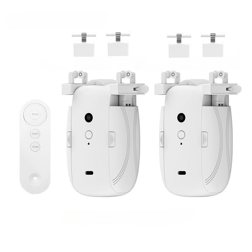 Intelligent automatic curtain opener, remote control version ixacurtains Remote control double open TU Remote control