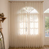 Linex-Lin Natural Sheer Linen Privacy Custom Curtains