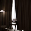 Lylac Cashmere Chenille Grommet Soft Top Custom Curtains Lylac