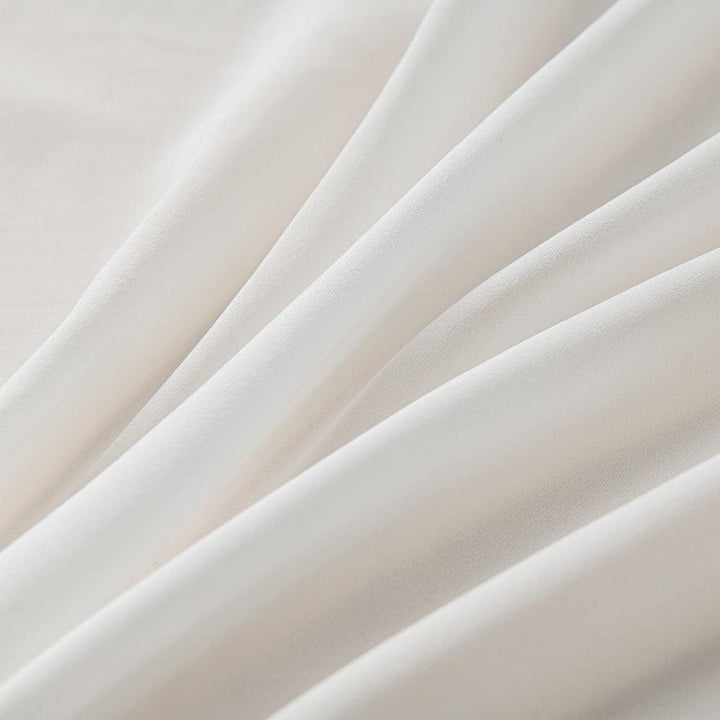 Pure White Voile Sheer Curtains - ixacurtains