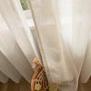 Linen Color Misty-Lin Warm Cozy Glow Linen Custom Curtains