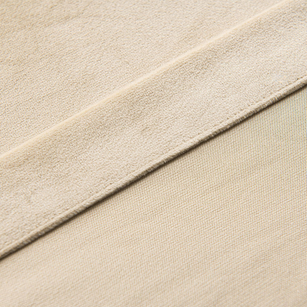 Doux Velvet Elegance Pleat Outdoor Curtains Doux