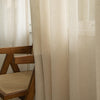 Linen Color Misty-Lin Warm Cozy Glow Linen Custom Curtains